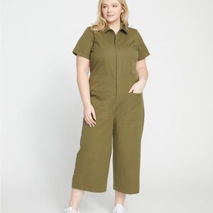 Universal Standard Olive Green Women's Jumpsuit